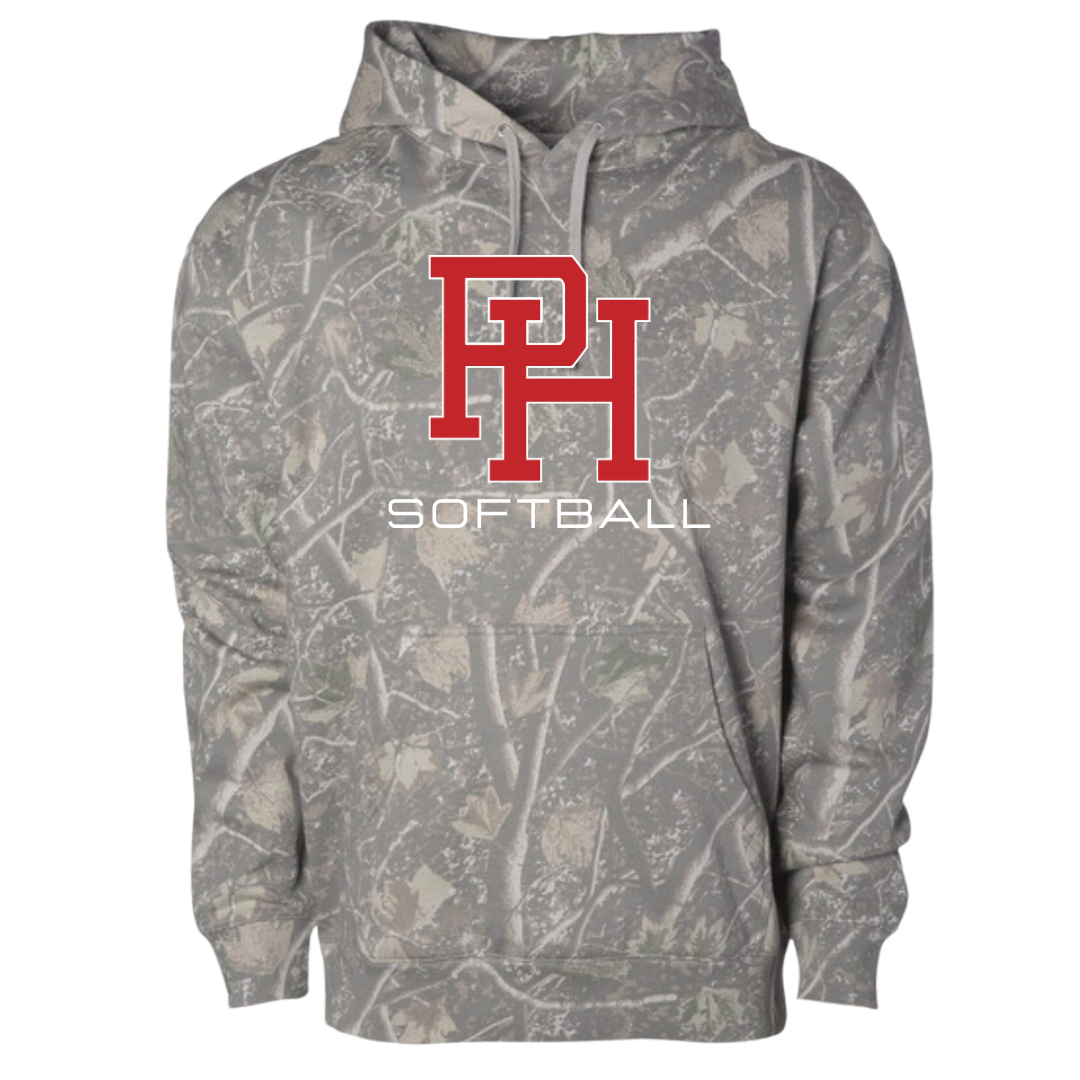 Patrick Henry Softball Camo Sweatshirt - Adult & Youth