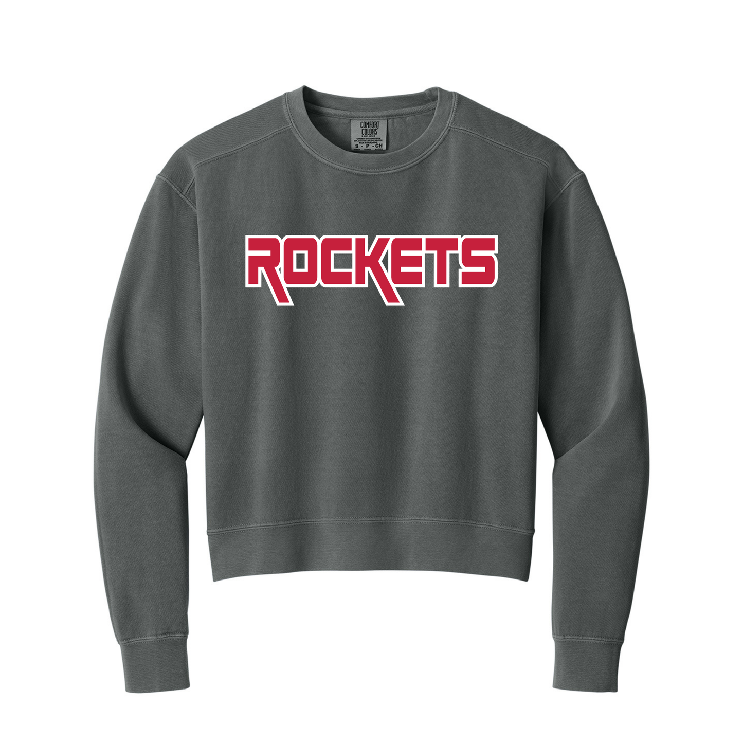 ROCKETS Women's Crop Crewneck
