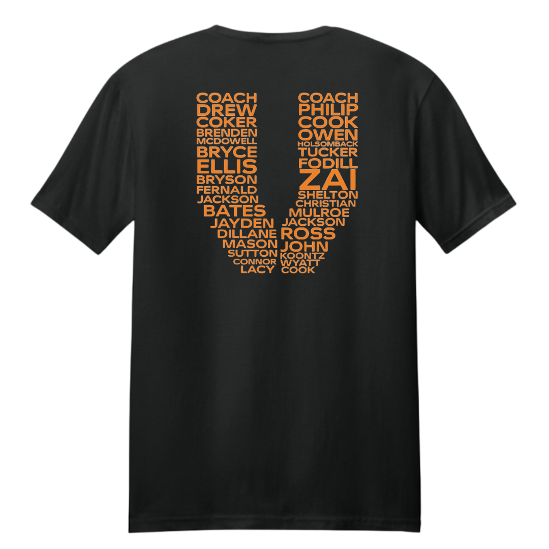 Virginia Vols Roster T-shirt