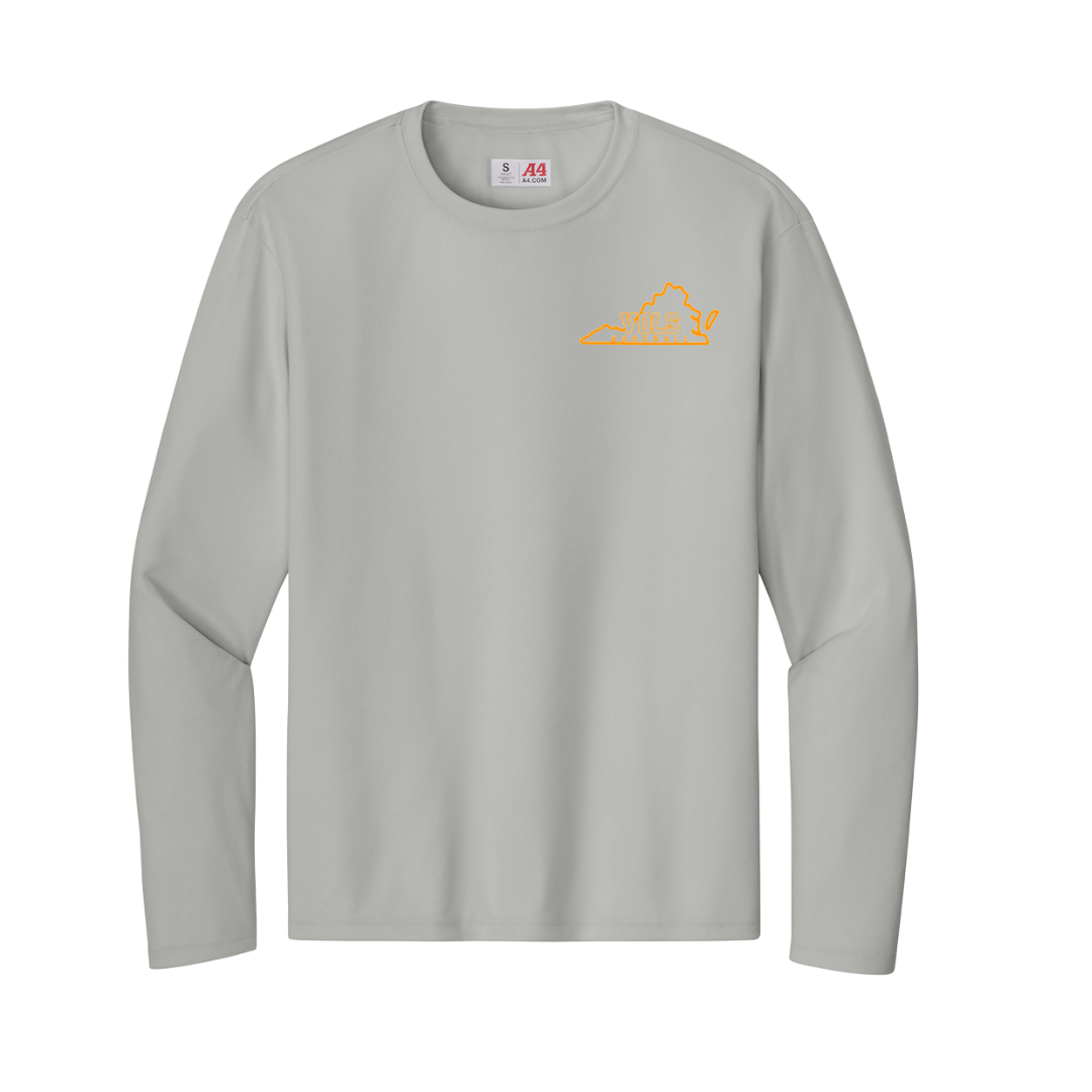 Virginia Vols Roster Performance Cooling Unisex Longsleeve Shirt