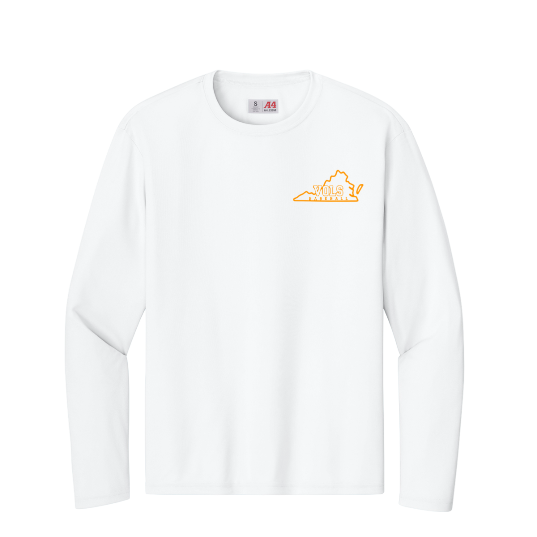 Virginia Vols Roster Performance Cooling Unisex Longsleeve Shirt