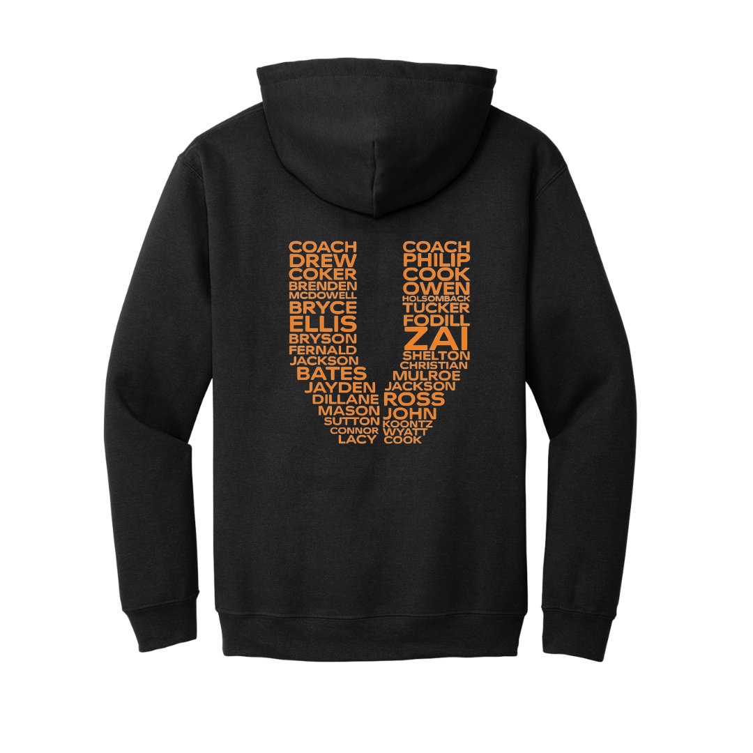 Virginia Vols Unisex Roster Hoodie