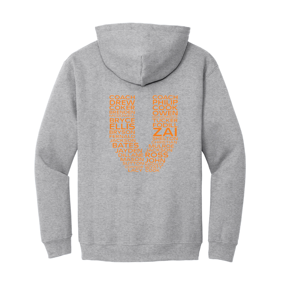 Virginia Vols Unisex Roster Hoodie