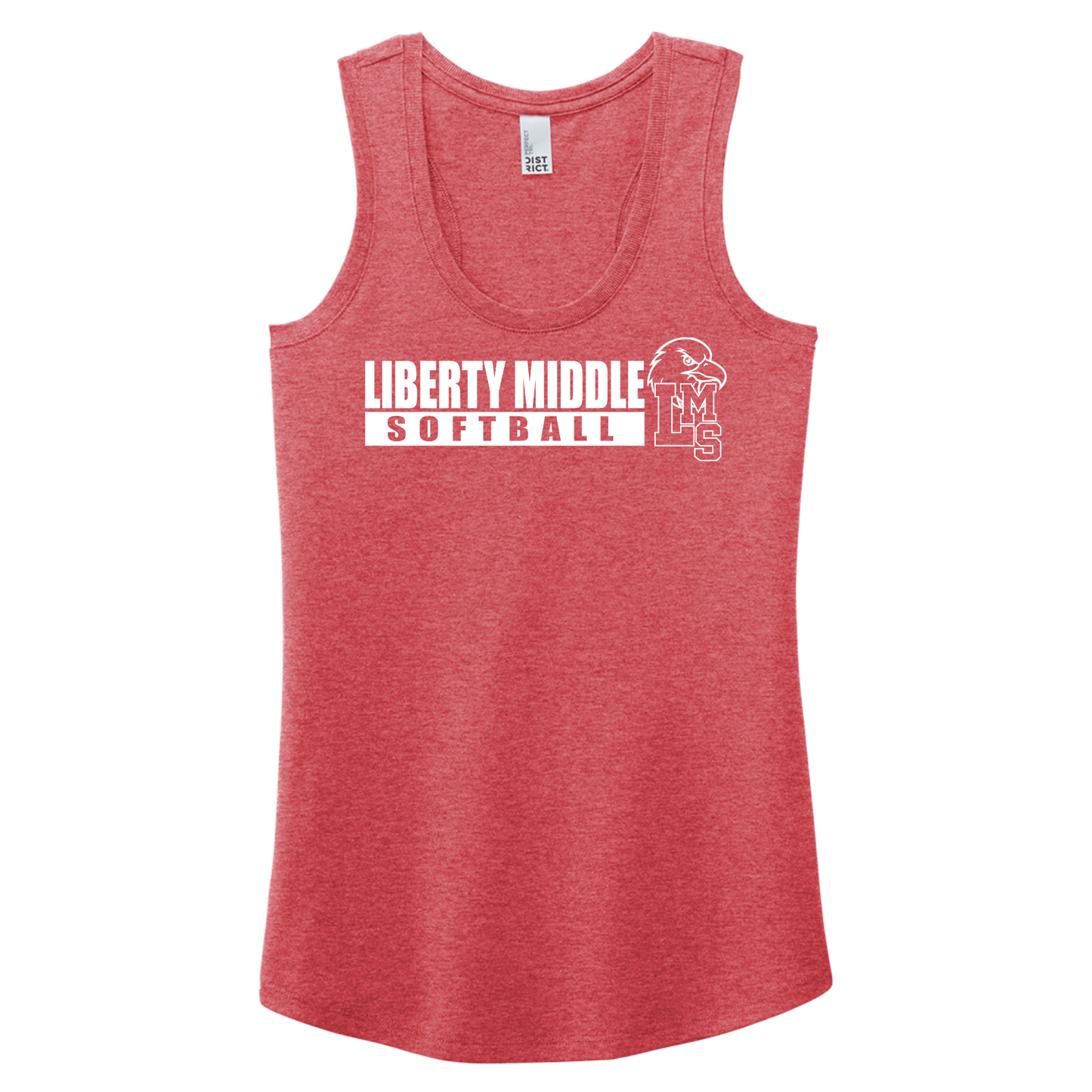 Liberty Softball District® Women’s Perfect Tri® Racerback Tank