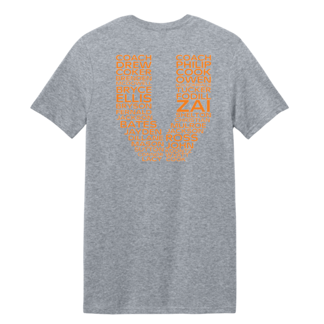 Virginia Vols Roster T-shirt