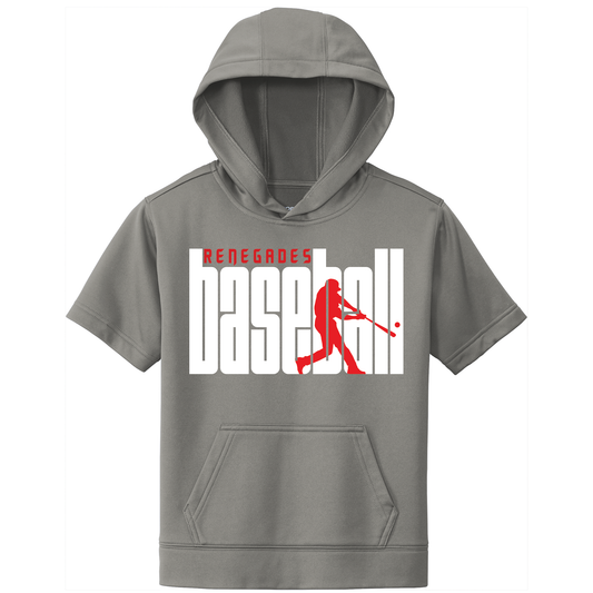 Renegades Baseball Short Sleeve Hoodie