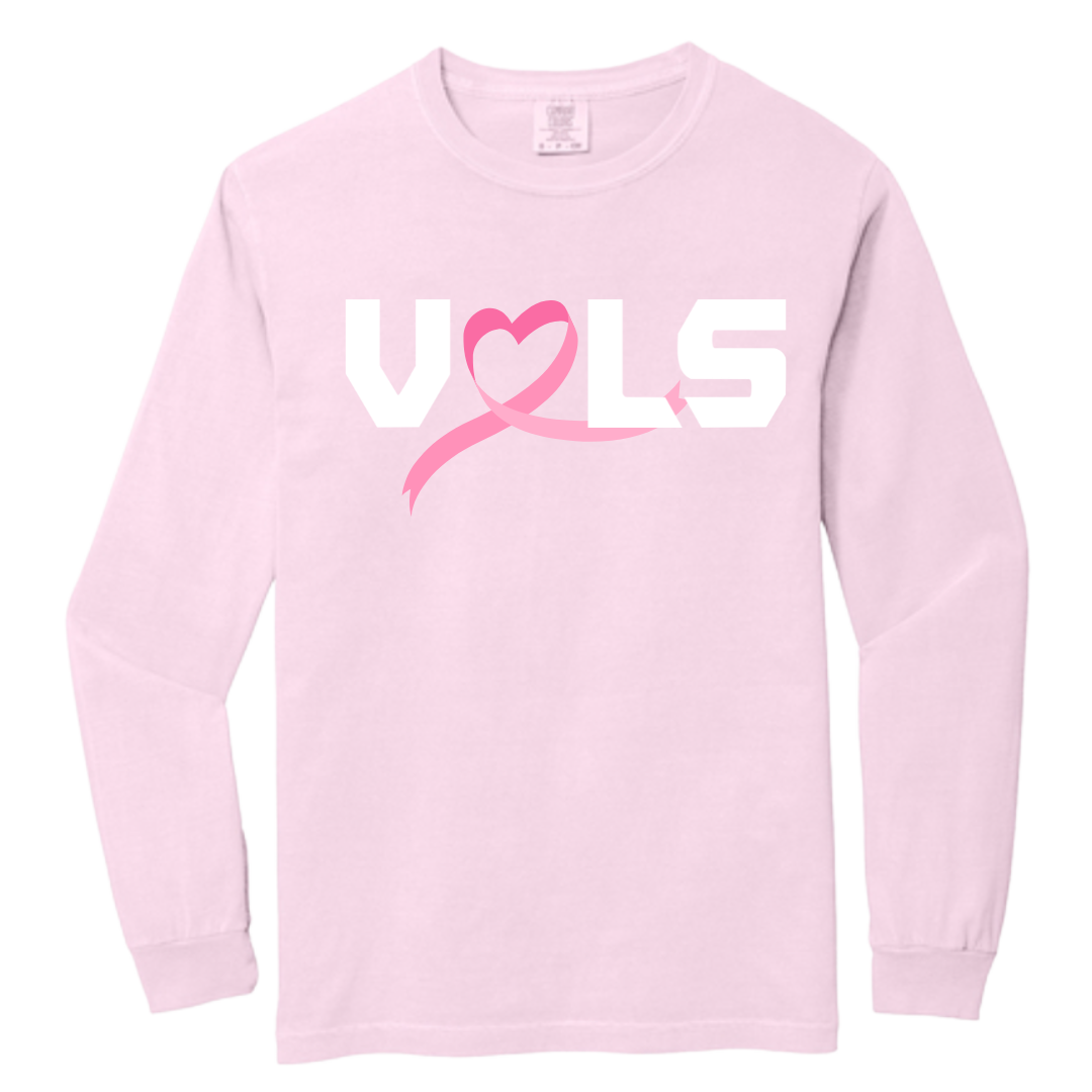 🎀Virginia Vols Pink Ribbon Unisex Longsleeve Shirt🎀