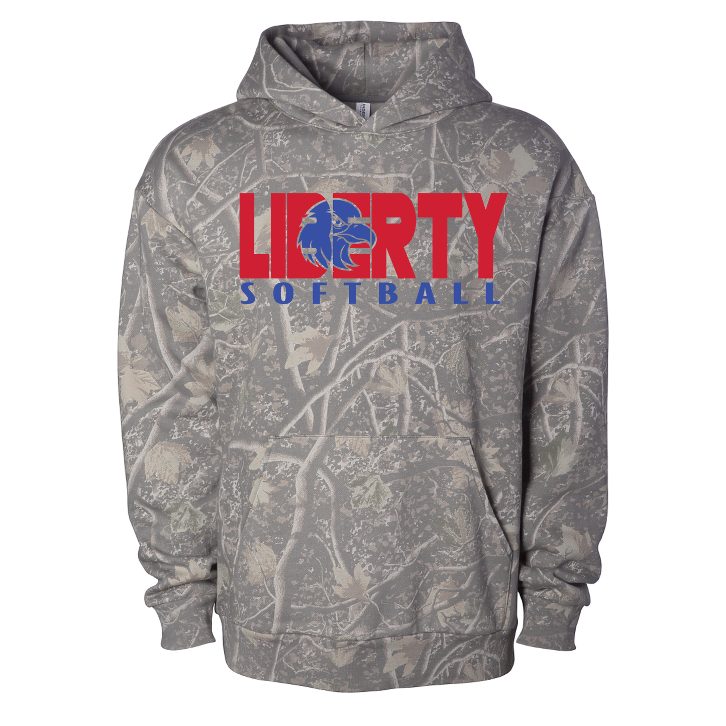 Liberty Softball Camo Sweatshirt