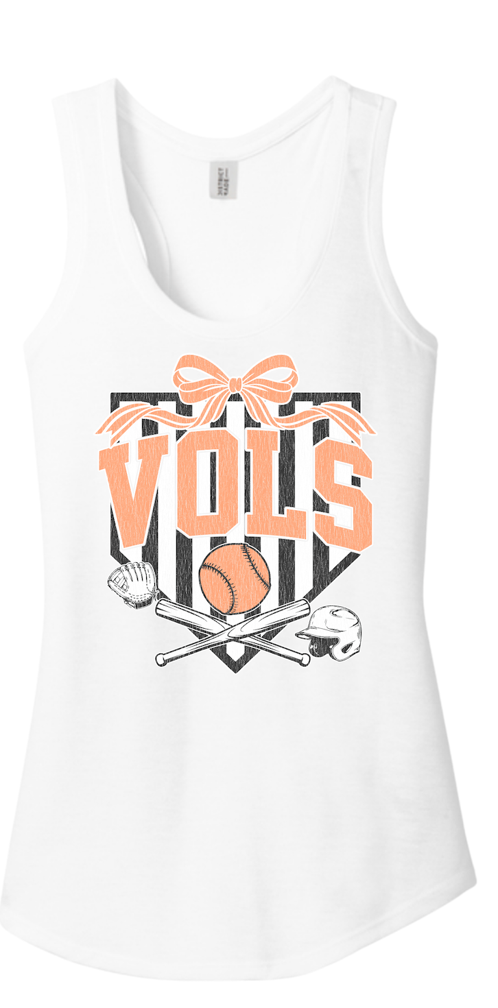 Vols Home Plate District® Women’s Perfect Tri® Racerback Tank