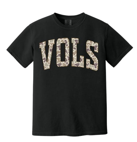 Vols Camo Logo Comfort Colors® Tshirt