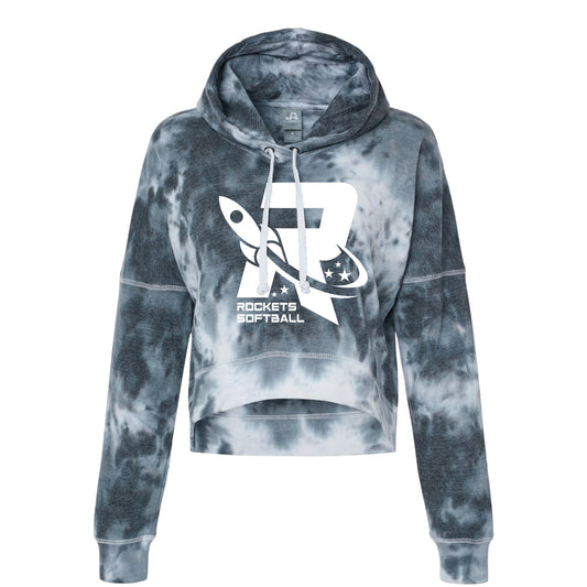 Rockets - Triblend Crop Hoodie