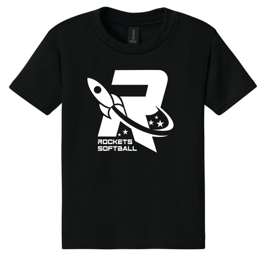 Rockets Softball “R” Logo Tee