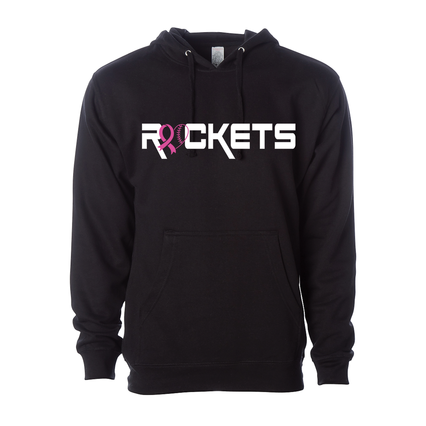 π Rockets Pink Ribbon Hoodie