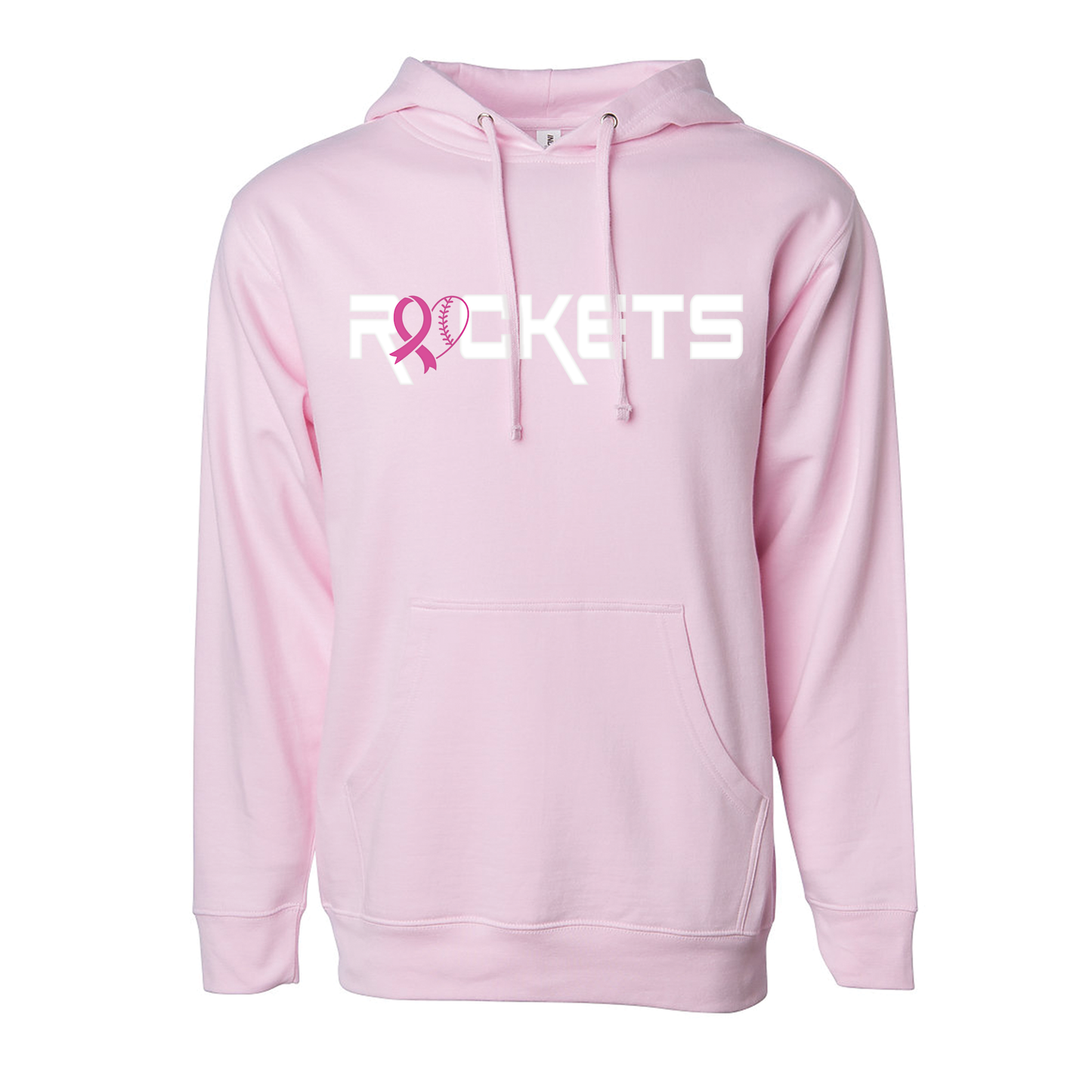 π Rockets Pink Ribbon Hoodie