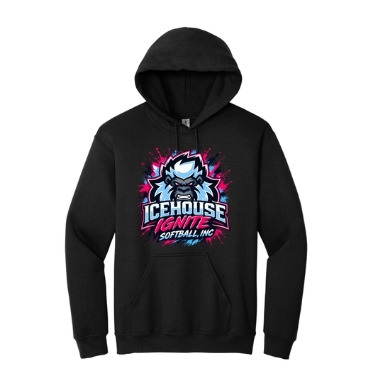 Icehouse Ignite Softball Unisex Adult Hoodie