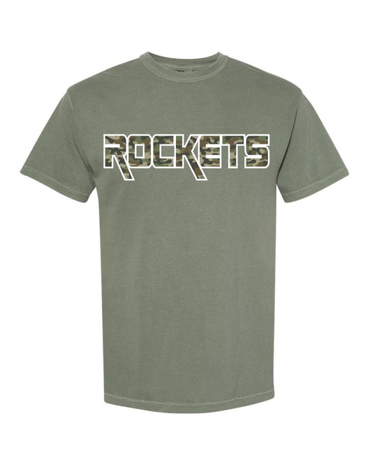 Rockets Camo Short Sleeve T-shirt