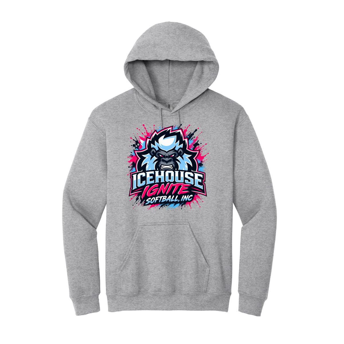 Icehouse Ignite Softball Unisex Adult Hoodie