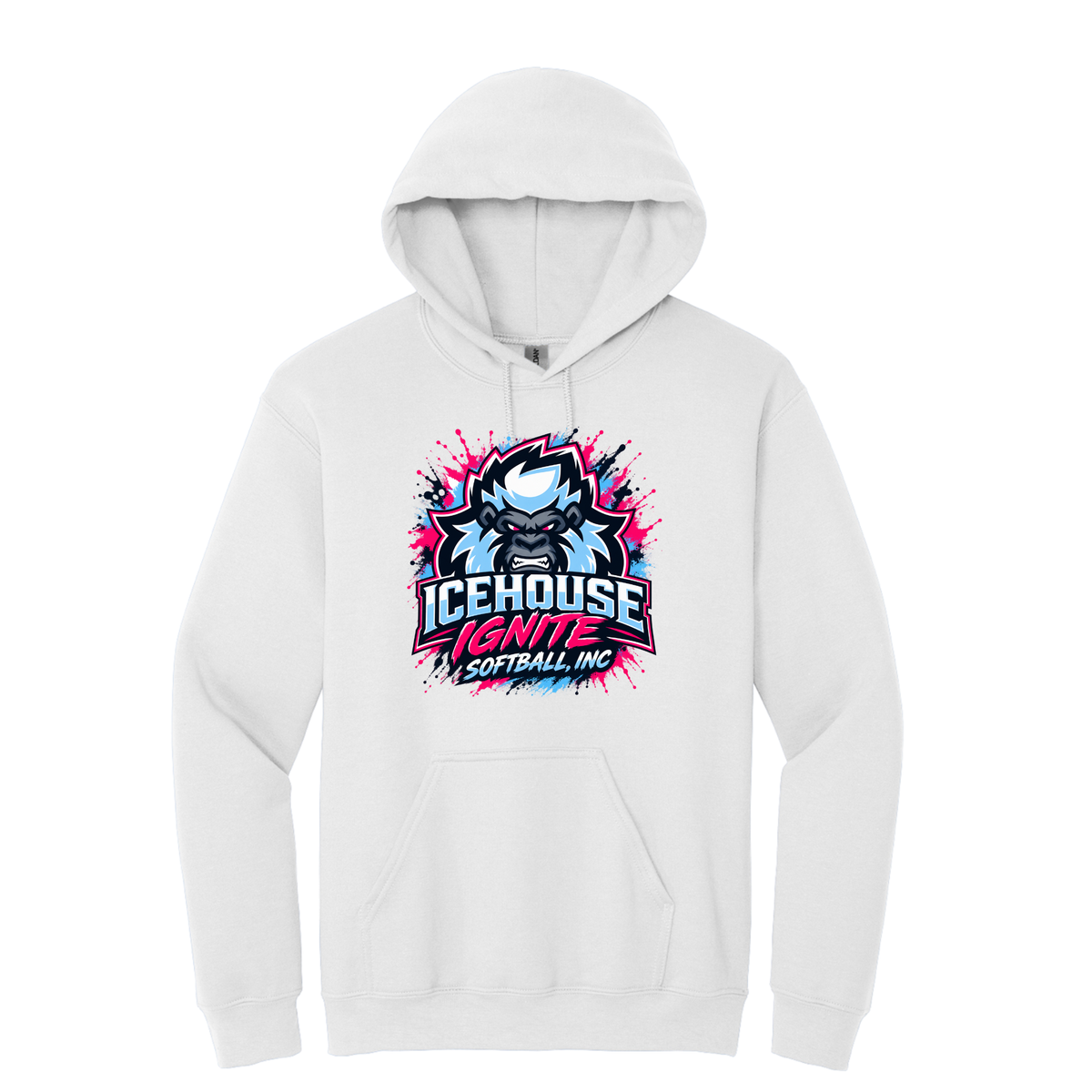 Icehouse Ignite Softball Unisex Adult Hoodie