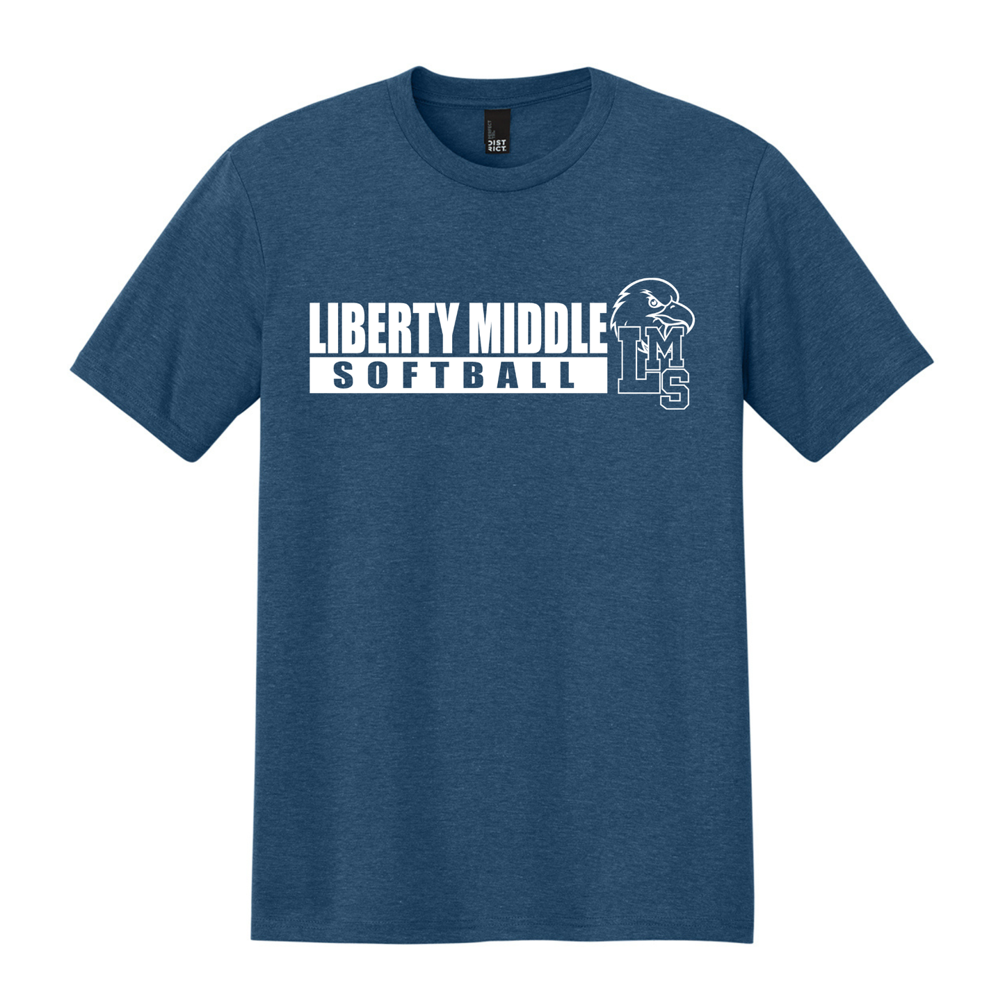 Liberty Softball District® UNISEX Perfect Tri® Tee