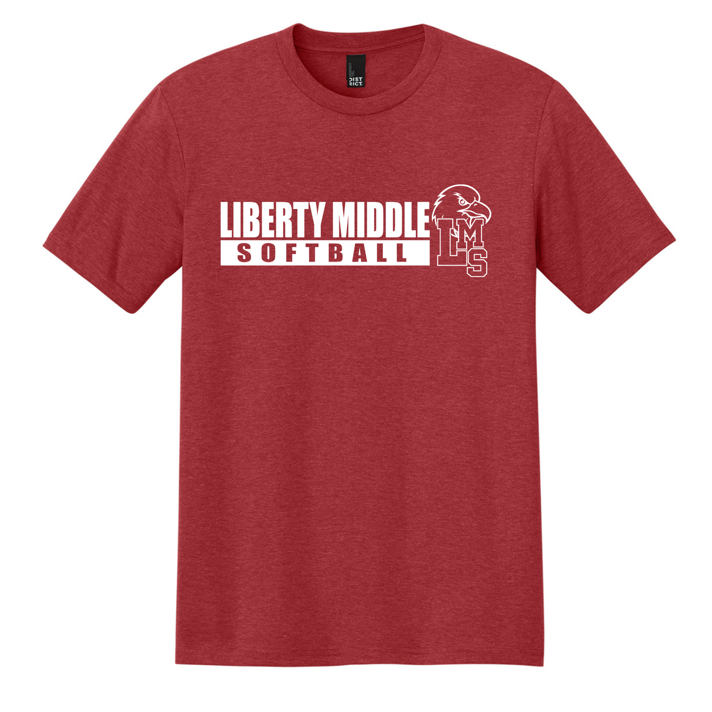 Liberty Softball District® UNISEX Perfect Tri® Tee
