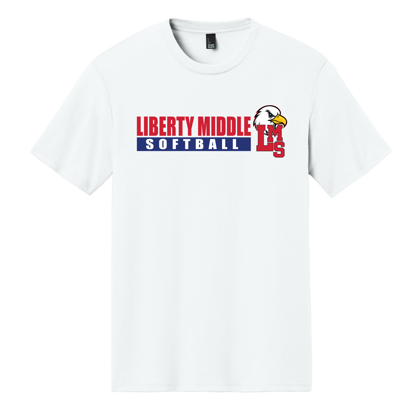 Liberty Softball District® UNISEX Perfect Tri® Tee