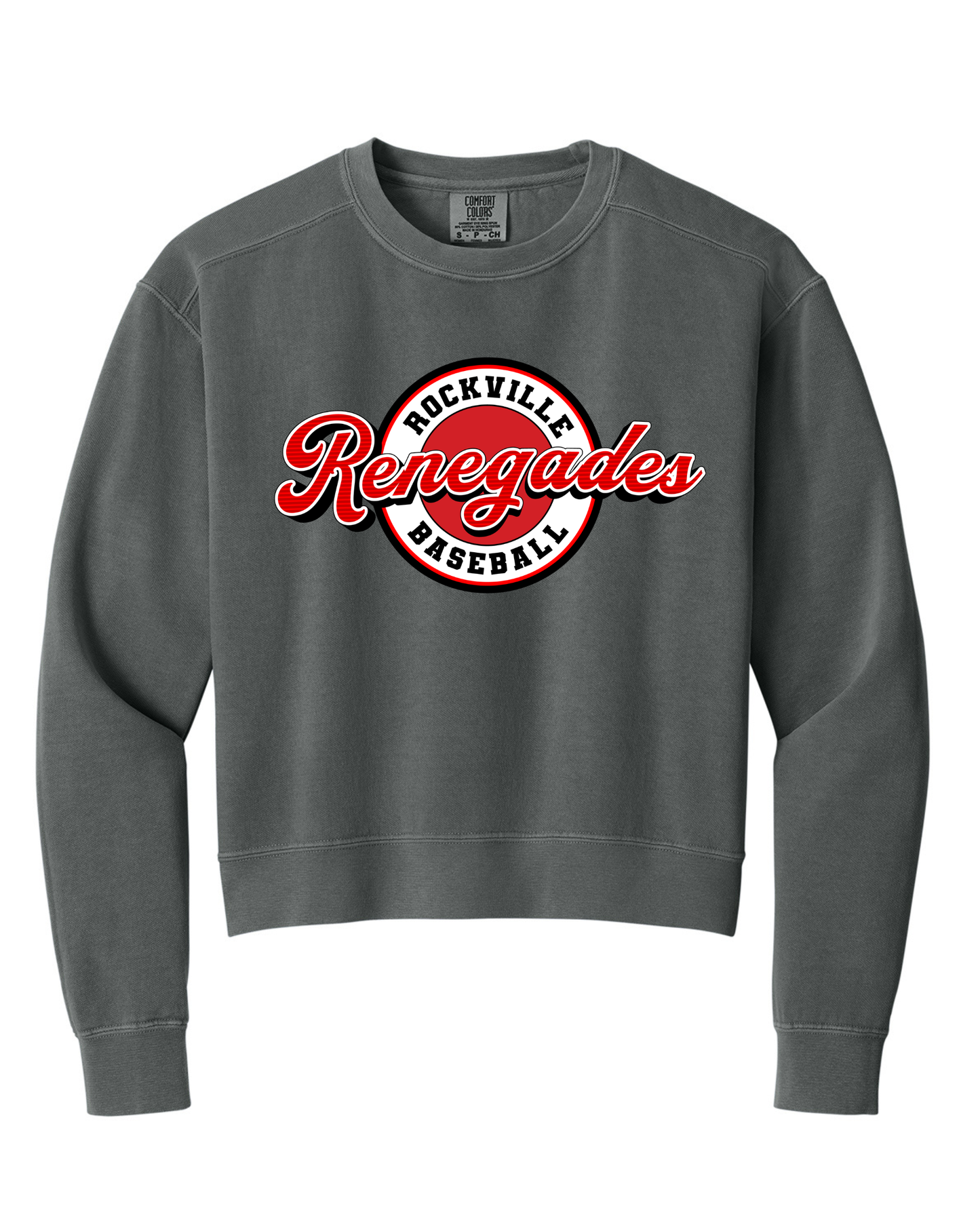 Renegades Comfort Colors® Women’s Mid-Length Crewneck Sweatshirt