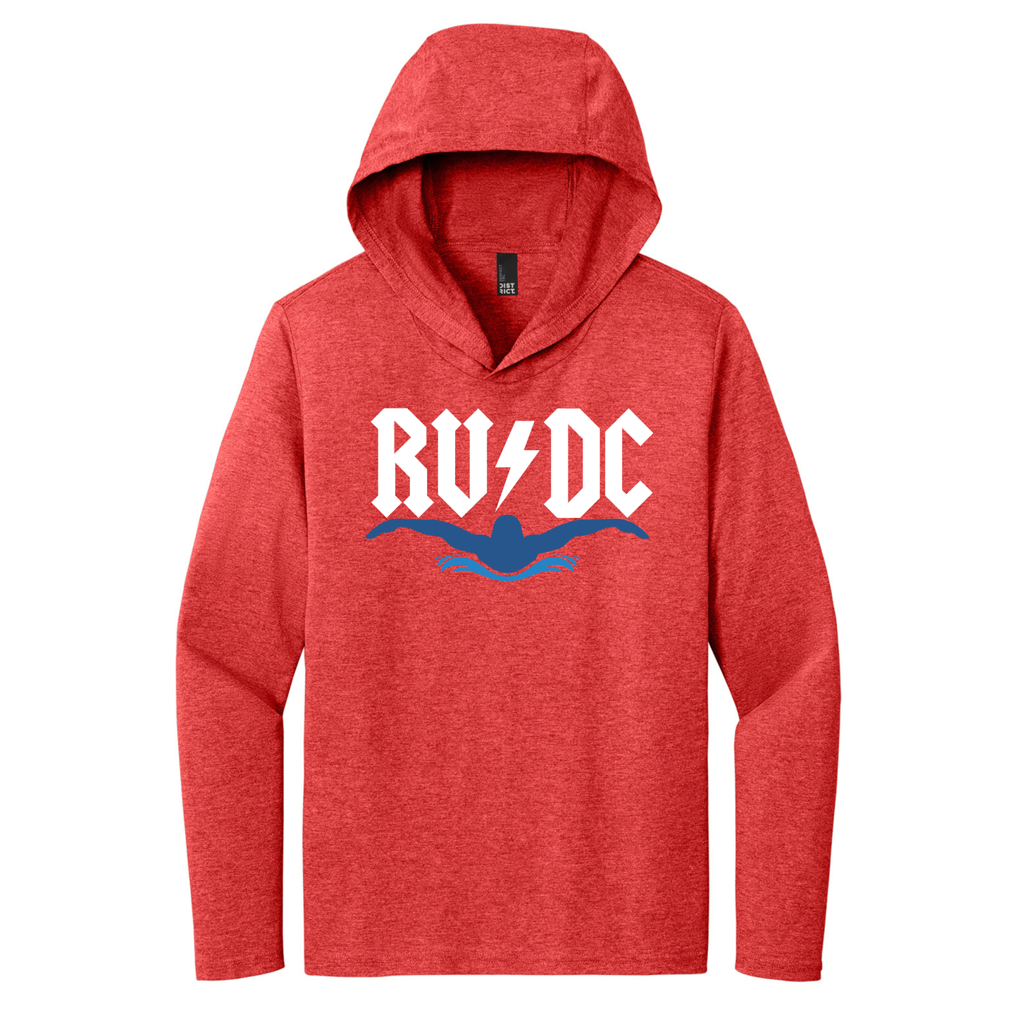 Adult Long Sleeve Hoodie (District Perfect Tri Long Sleeve Hoodie)