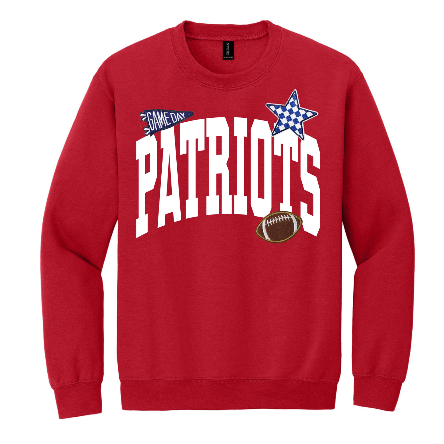 Patriots Football Crewneck Sweatshirt