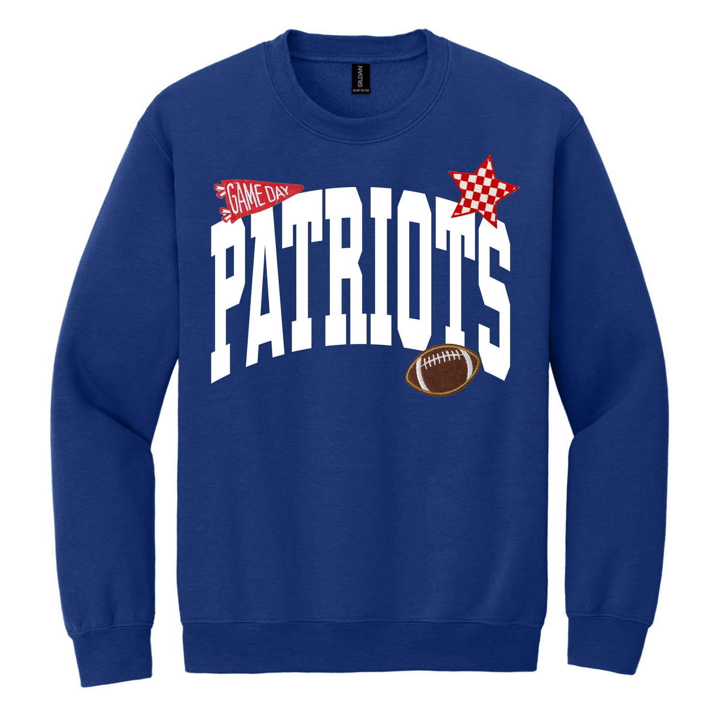Patriots Football Crewneck Sweatshirt