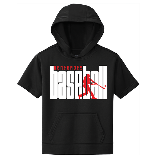 Renegades Baseball Short Sleeve Hoodie
