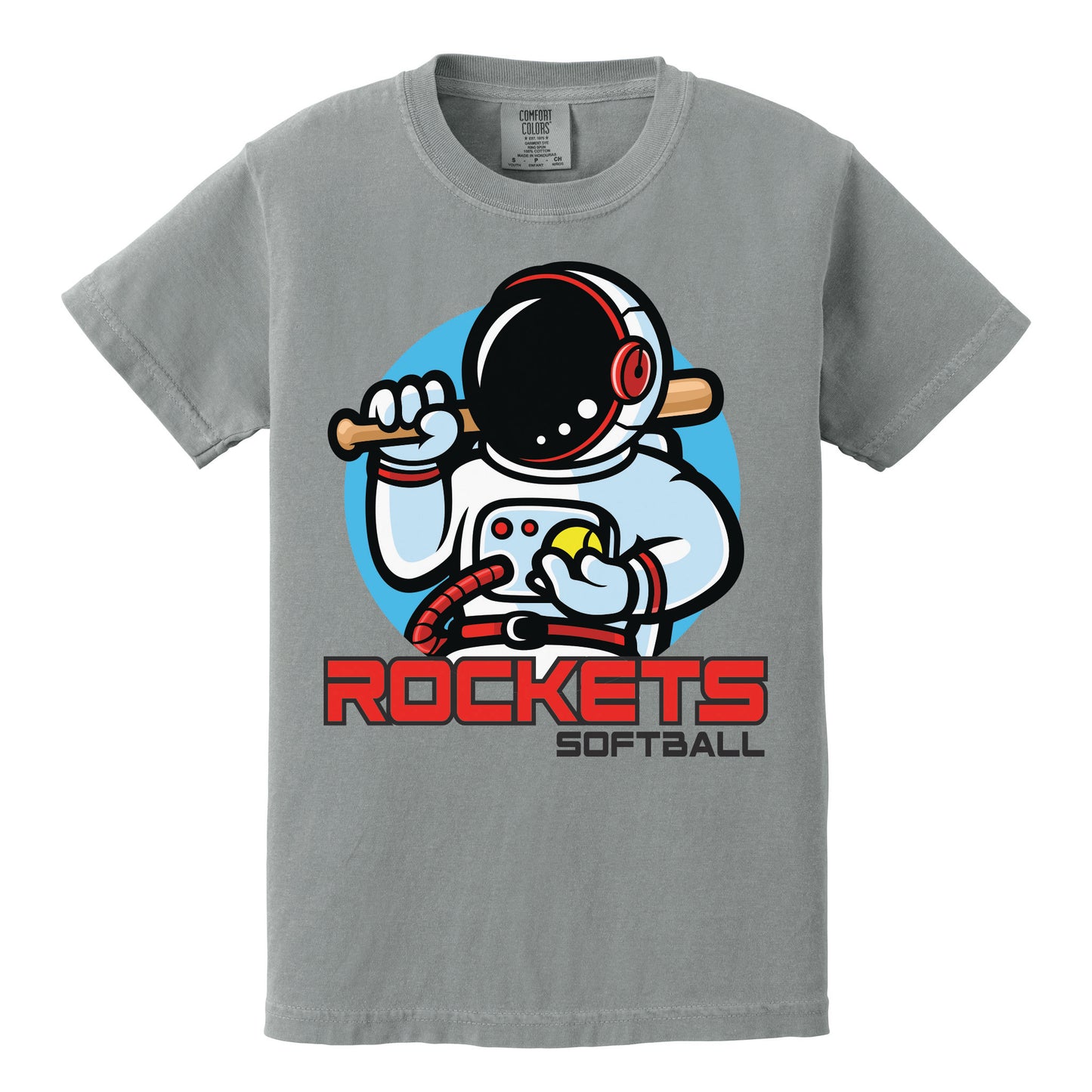 Rockets Softball Astronaut Tee