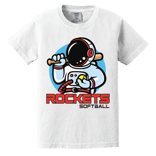 Rockets Softball Astronaut Tee