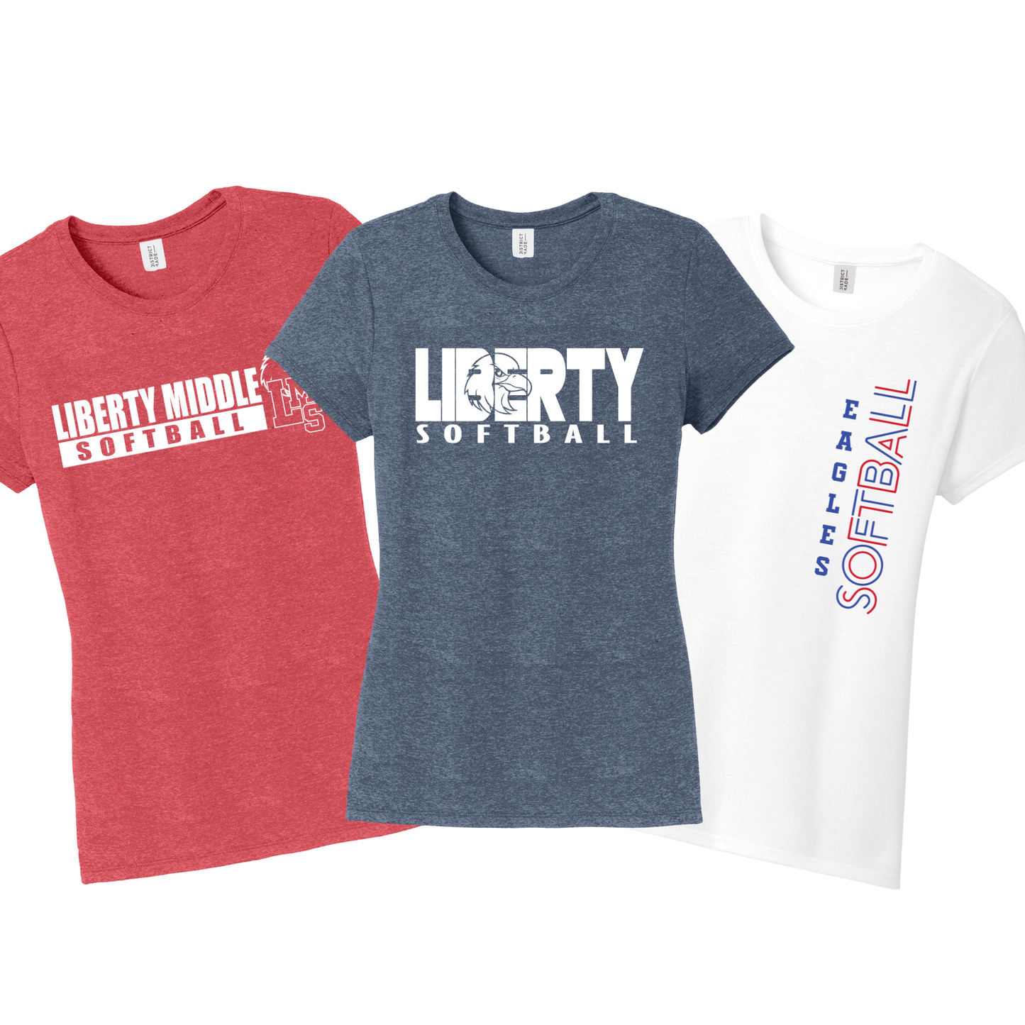 Liberty Softball District® Women’s Perfect Tri® Tee