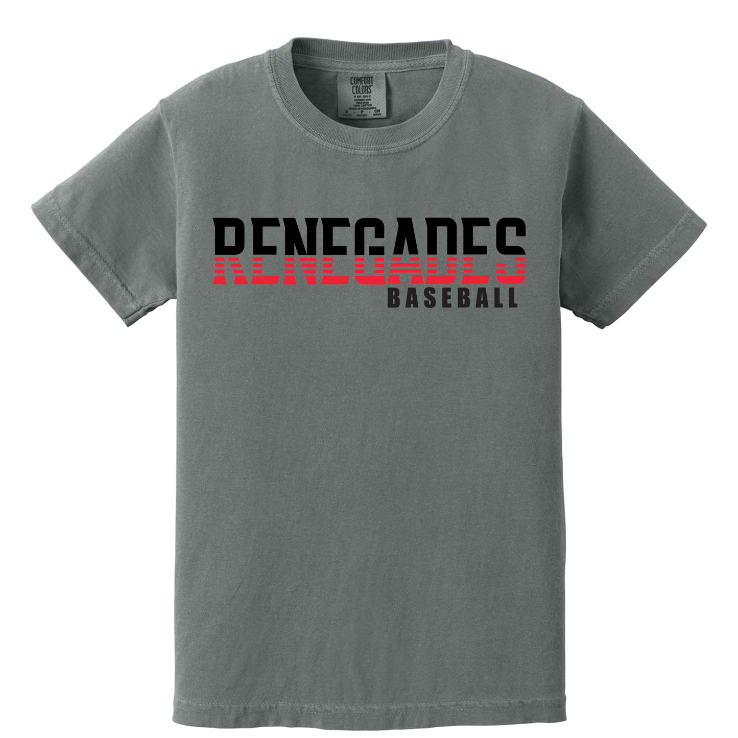 Renegades Baseball Strip Tee
