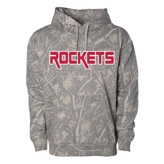 ROCKETS Woodland Camo Midweight Hoodie