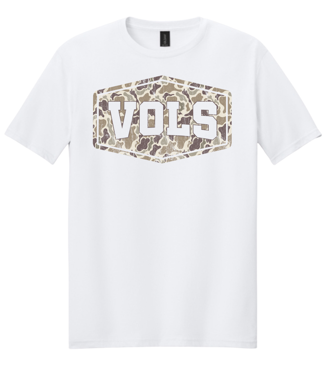 Vols Camo Plaque Comfort Colors® Tshirt