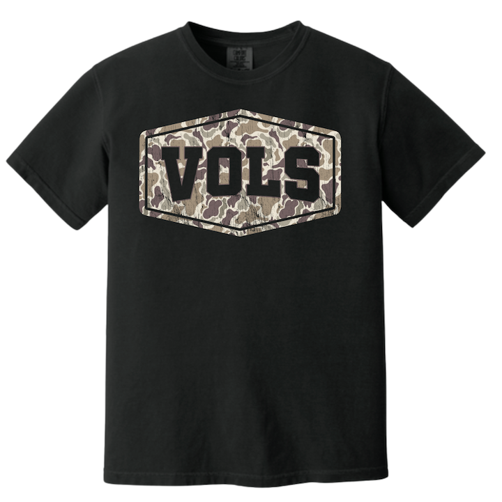 Vols Camo Plaque Comfort Colors® Tshirt