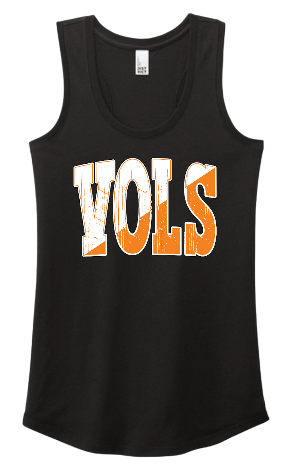 Vols Distressed Orange & White Logo District® Women’s Perfect Tri® Racerback Tank