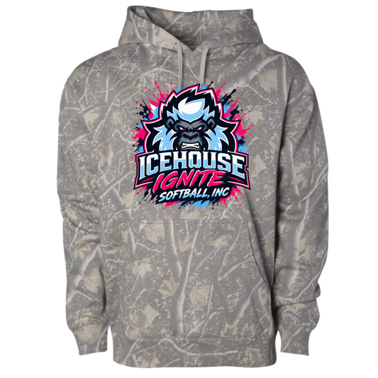 Icehouse Ignite Softball Camo Sweatshirt - Adult & Youth