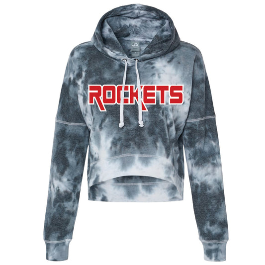 Rockets - Triblend Crop Hoodie