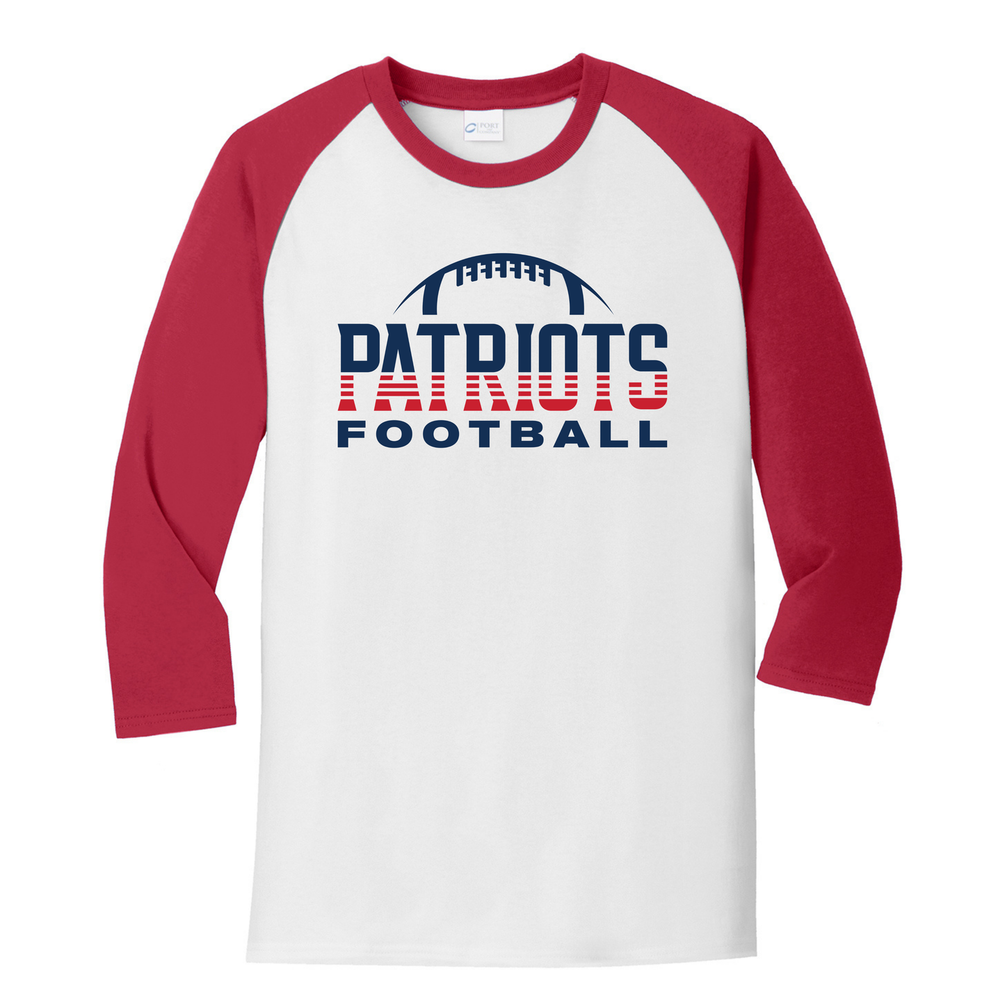 PH Football Raglan 3/4 Tee